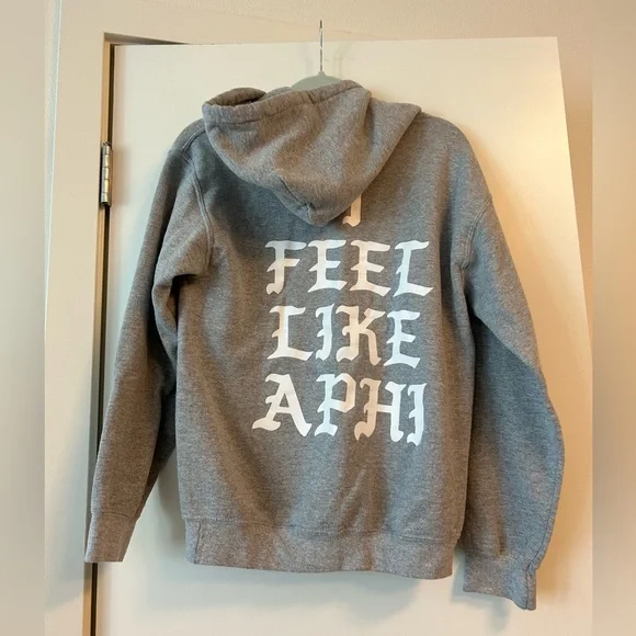 I feel like Aphi gray hoodie - Picture 2 of 3